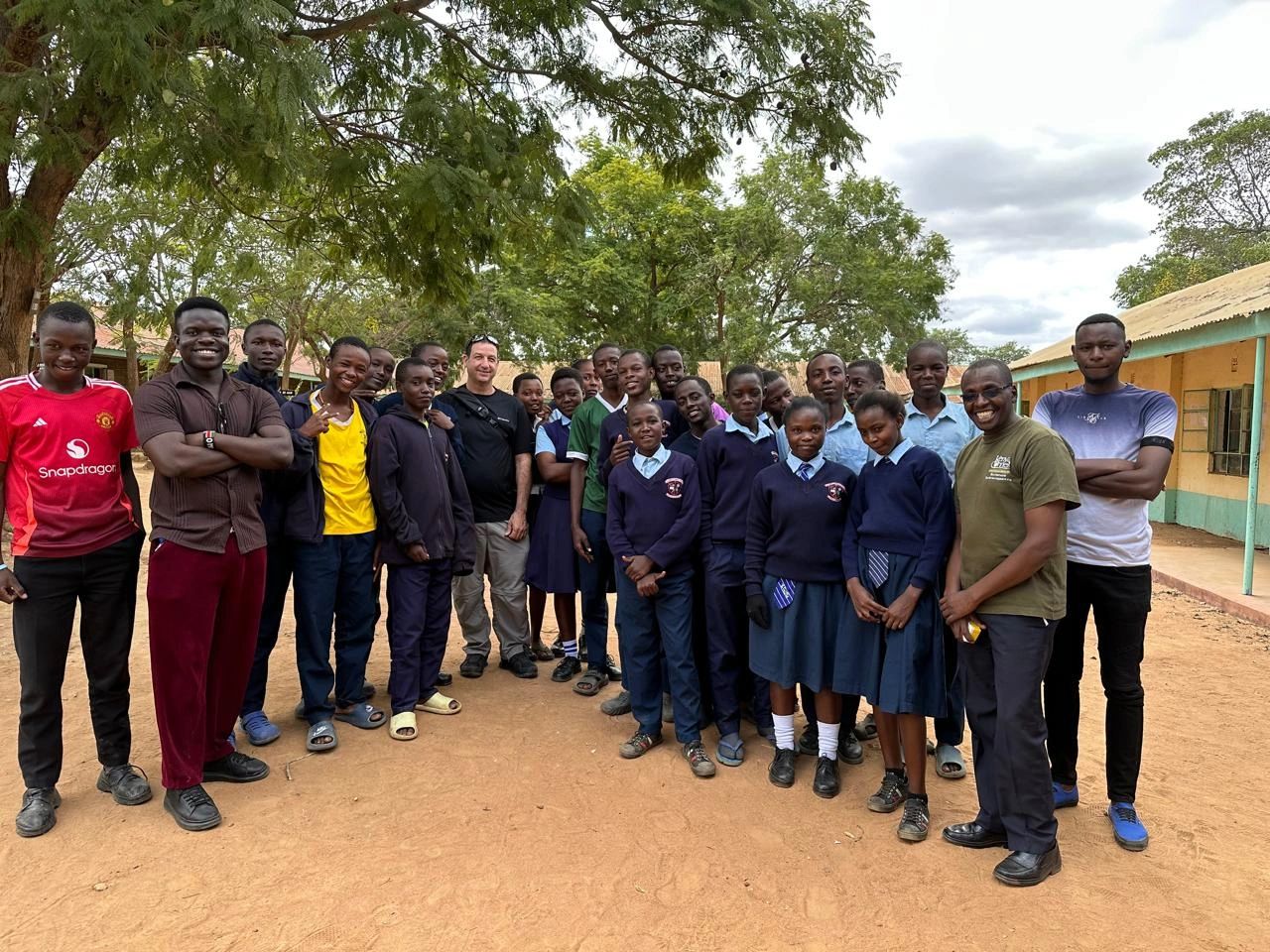 Reuven Sayag at Kilembwa High School